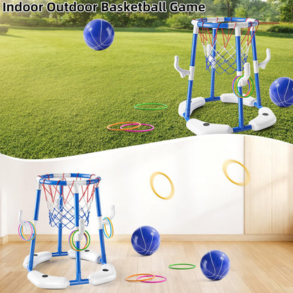 NIPLOOOW Floating Pool Basketball Hoop Game