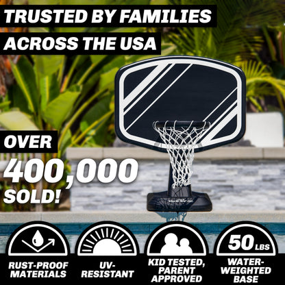 GoSports Splash Hoop PRO Pool Basketball Game