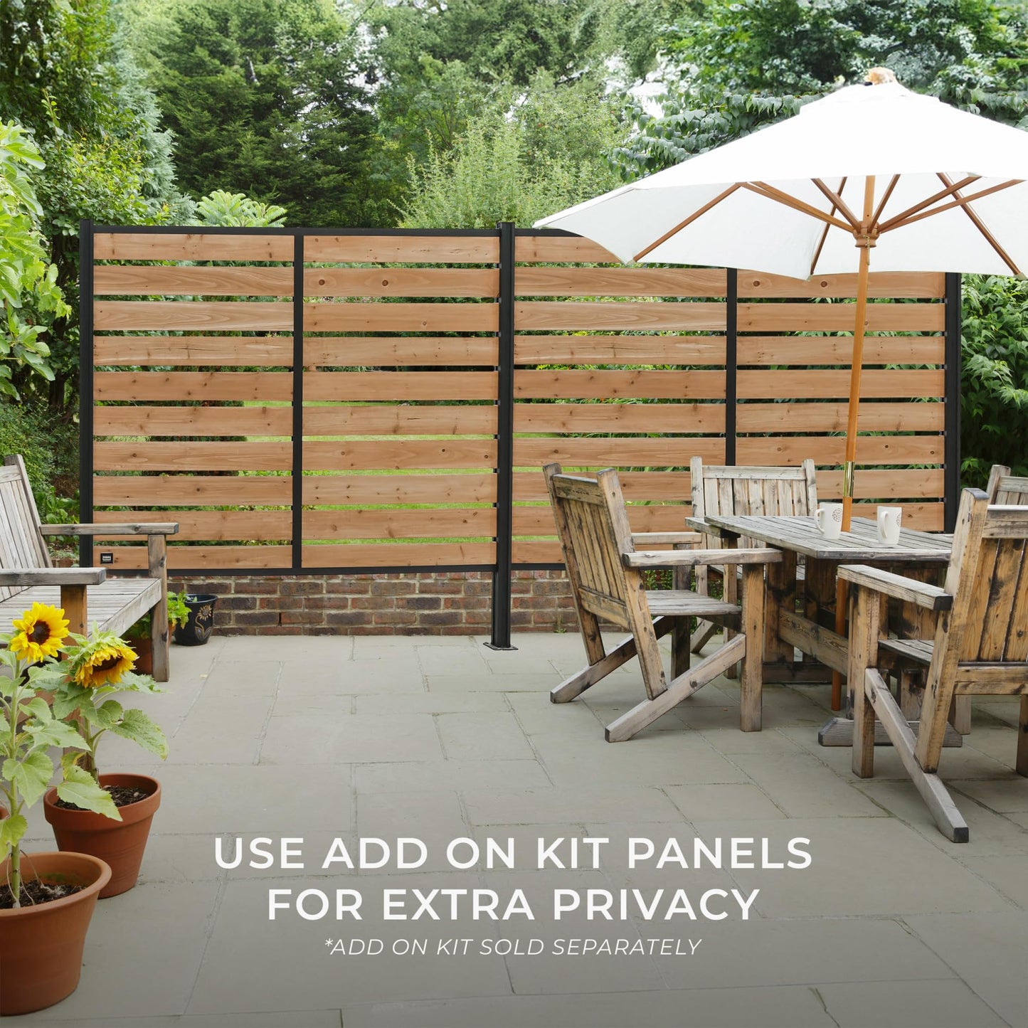 Backyard Discovery Cedar Outdoor Privacy Screen Kit