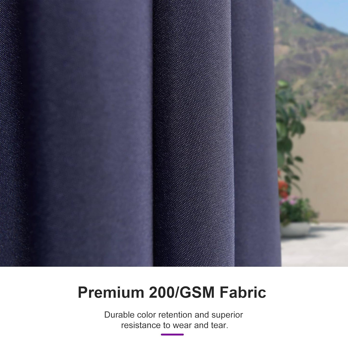 PURPLE LEAF 10' Round Patio Umbrella – Taupe