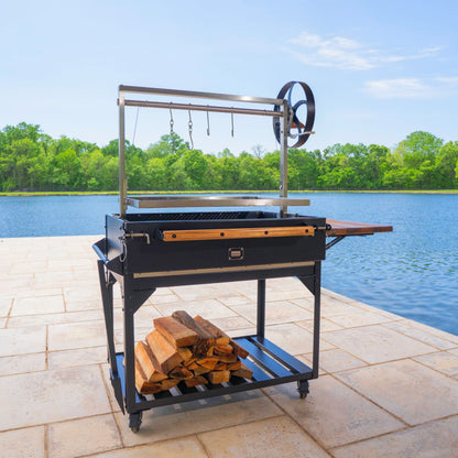 Backyard Discovery Argentine Santa Maria Heritage BBQ Grill