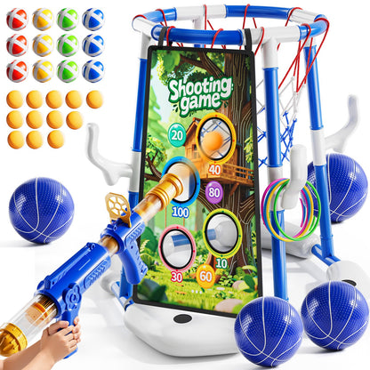 NIPLOOOW Floating Pool Basketball Hoop Game