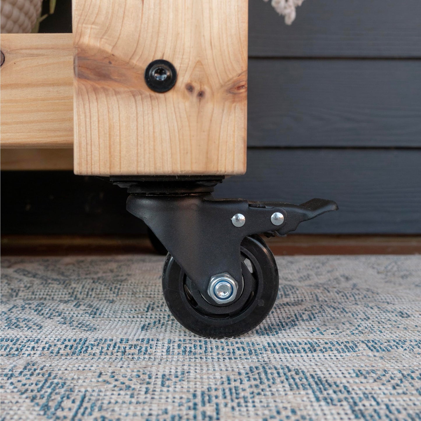 Backyard Discovery Acacia Wood Console Table