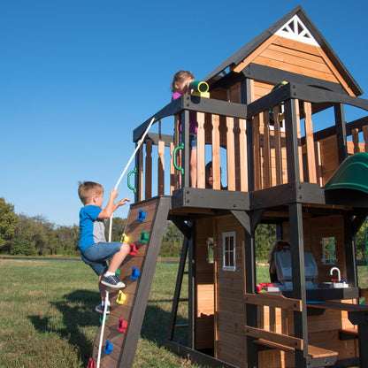 Backyard Discovery Canyon Creek Cedar Swing Set