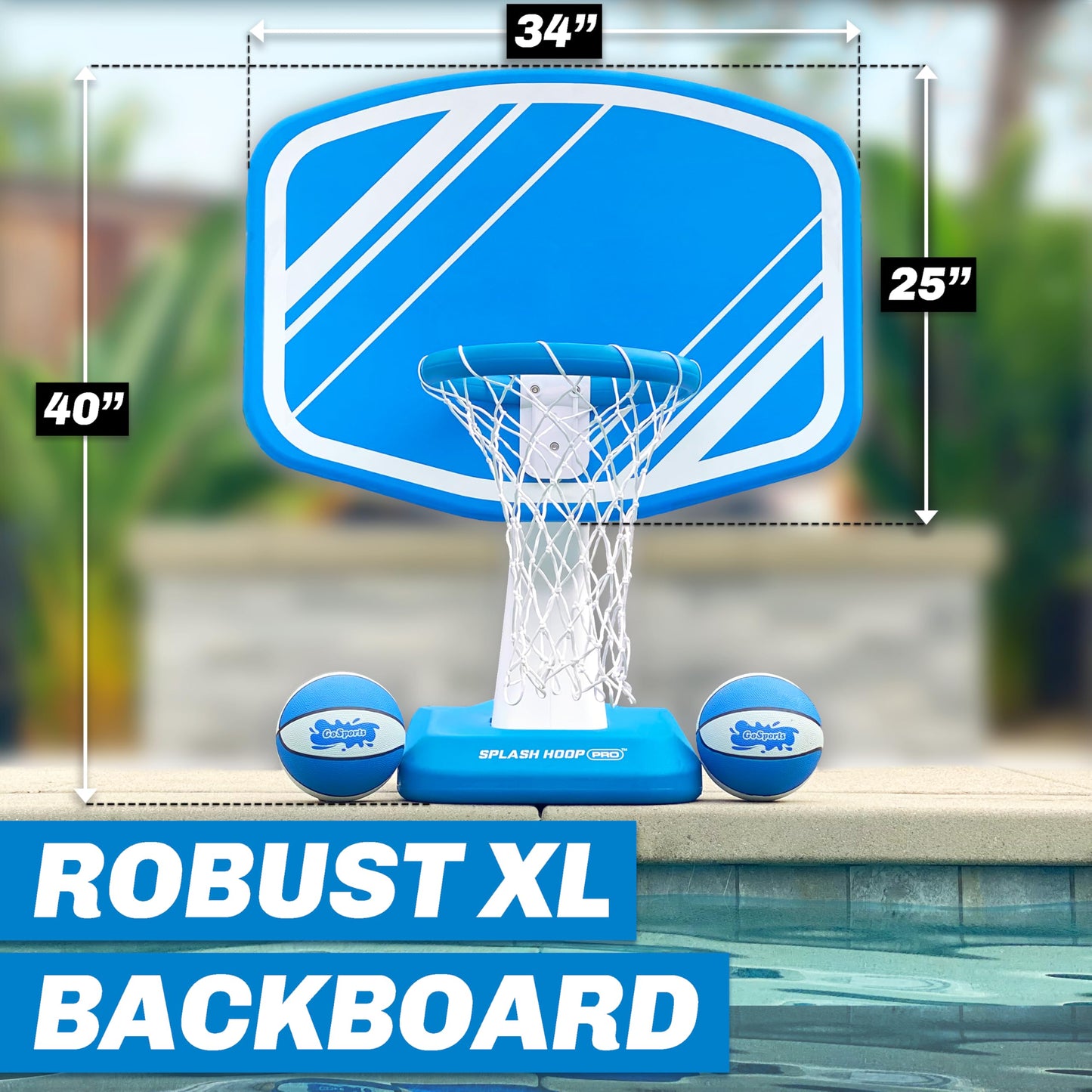 GoSports Splash Hoop PRO Pool Basketball Game