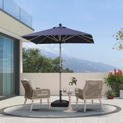 PURPLE LEAF 10' Round Patio Umbrella – Taupe