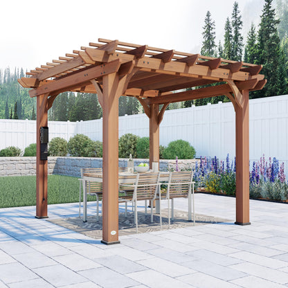 Backyard Discovery Beaumont 12' x 12' Cedar Pergola