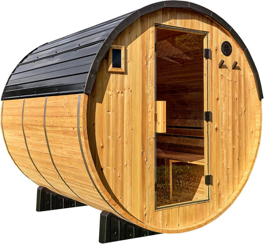 Backyard Discovery Paxton Cedar Barrel Sauna