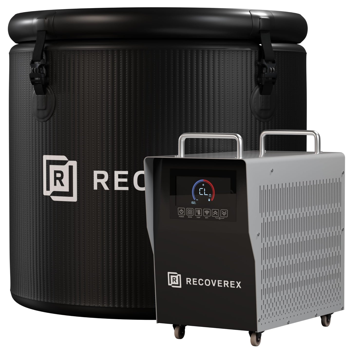 RECOVEREX Cold Plunge Tub with Chiller – 90 Gallon