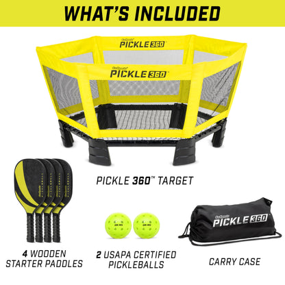 GoSports Pickle 360 Paddle Ball Game Set