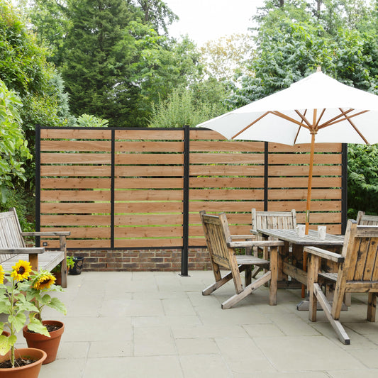 Backyard Discovery Cedar Outdoor Privacy Screen Kit