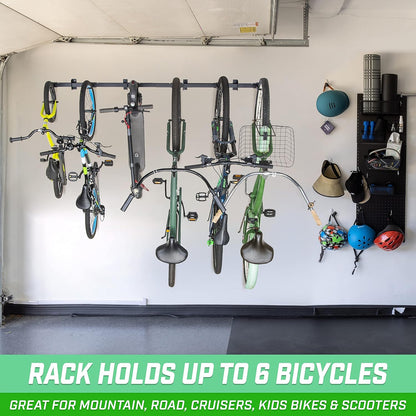 GoSports Wall Mounted Bike Storage Rack