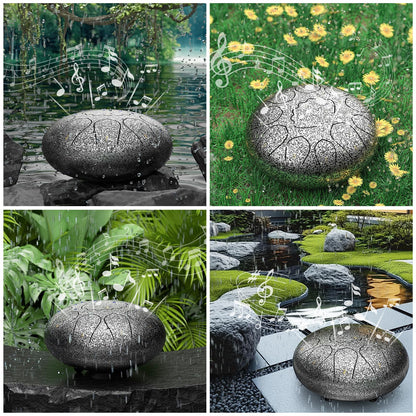 INNOWARMER Steel Rain Drum for Garden – Green