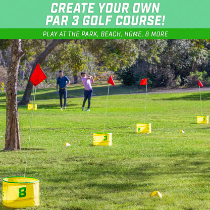 GoSports Yard Links Backyard Golf Game Set
