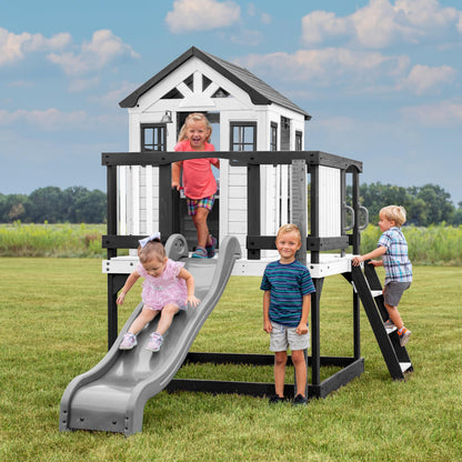 Backyard Discovery Echo Heights Cedar Kids Playhouse