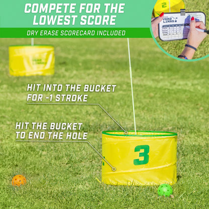 GoSports Yard Links Backyard Golf Game Set
