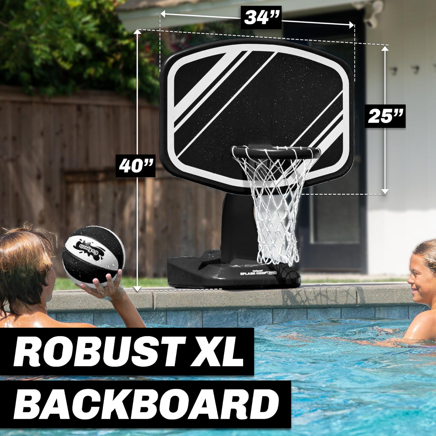 GoSports Splash Hoop PRO Pool Basketball Game
