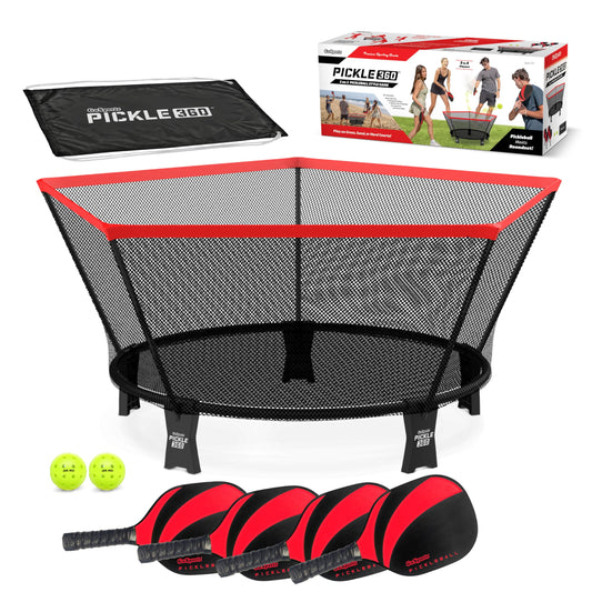 GoSports Pickle 360 Paddle Ball Game Set