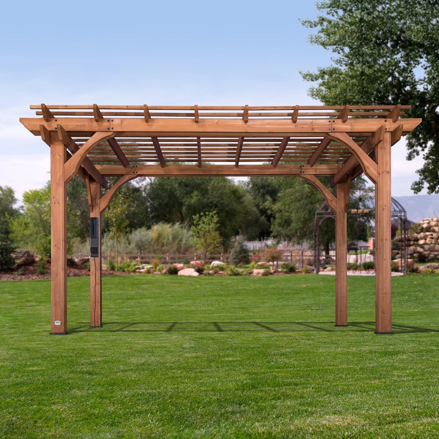 Backyard Discovery Beaumont 12' x 12' Cedar Pergola