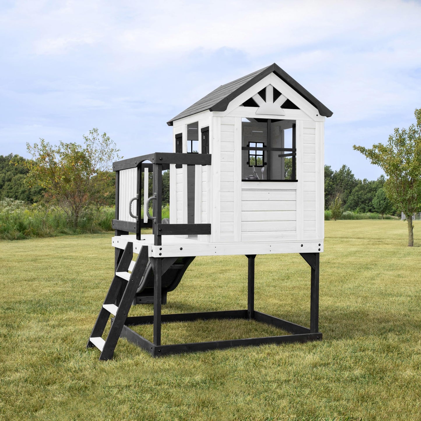 Backyard Discovery Echo Heights Cedar Kids Playhouse