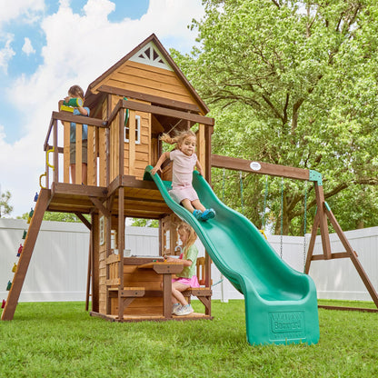 Backyard Discovery Canyon Creek Cedar Swing Set