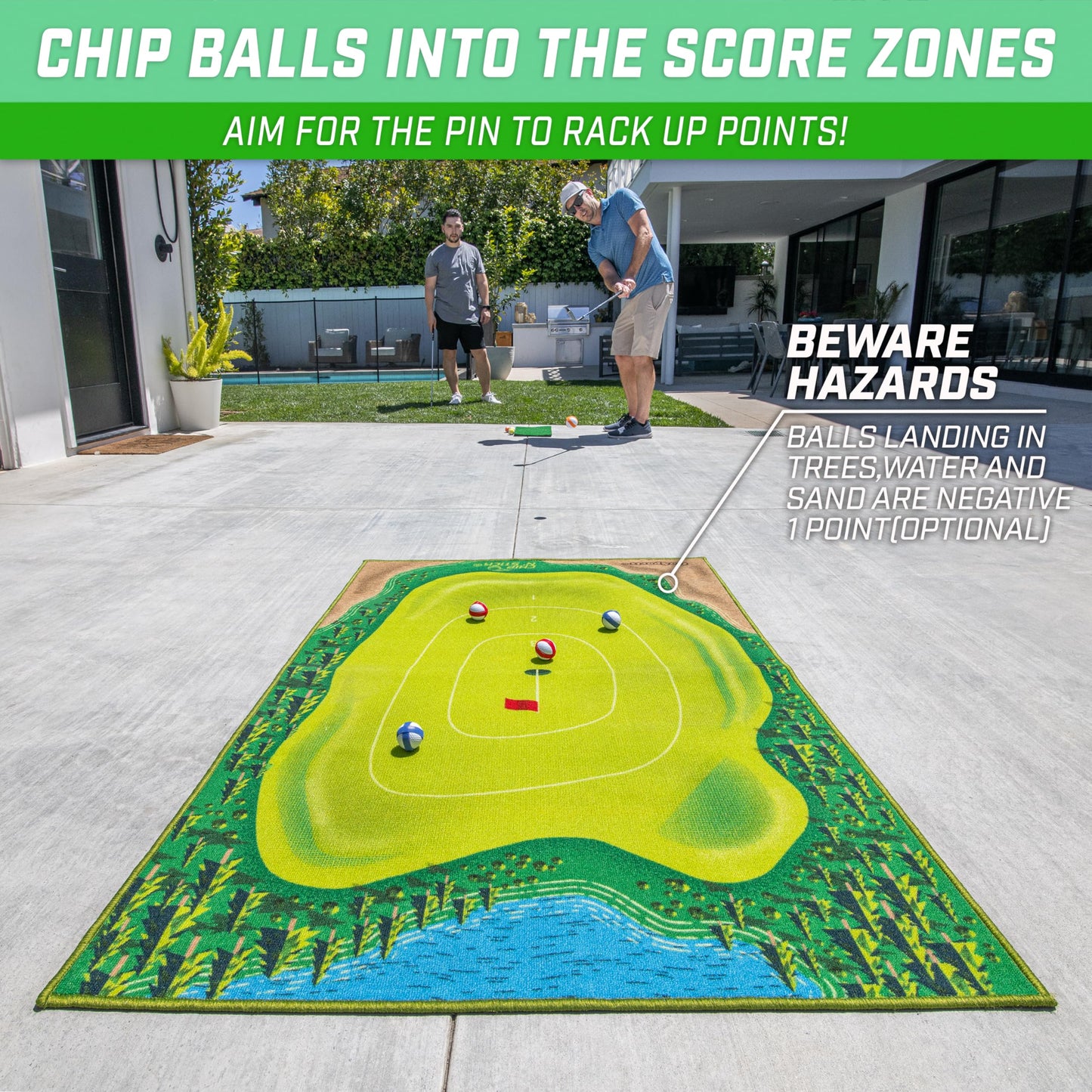 GoSports Chip N' Stick Golf Darts Game
