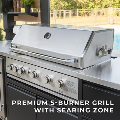 Backyard Discovery Fusion Flame Outdoor Kitchen