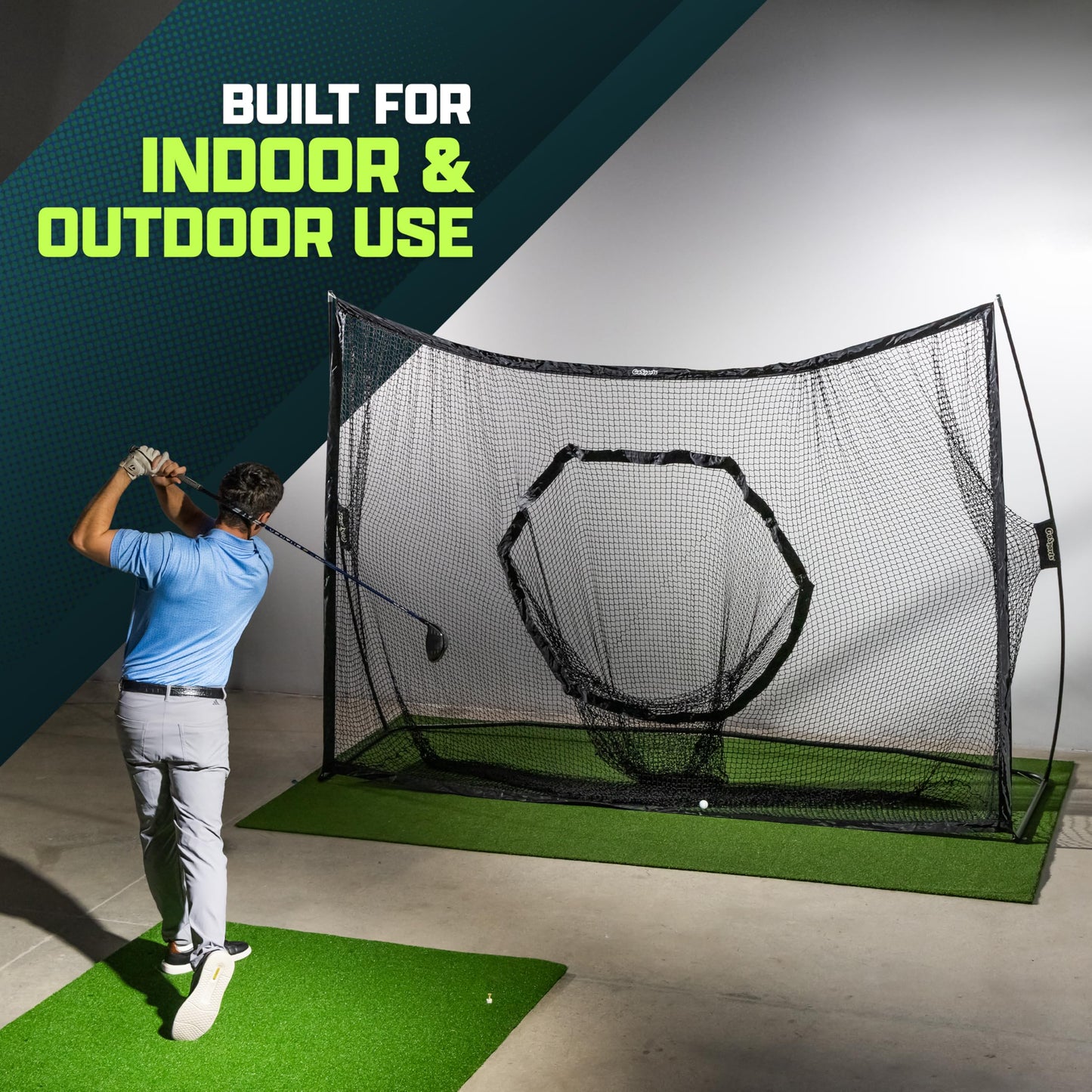 GoSports Golf Practice Hitting Net – 10' x 7'