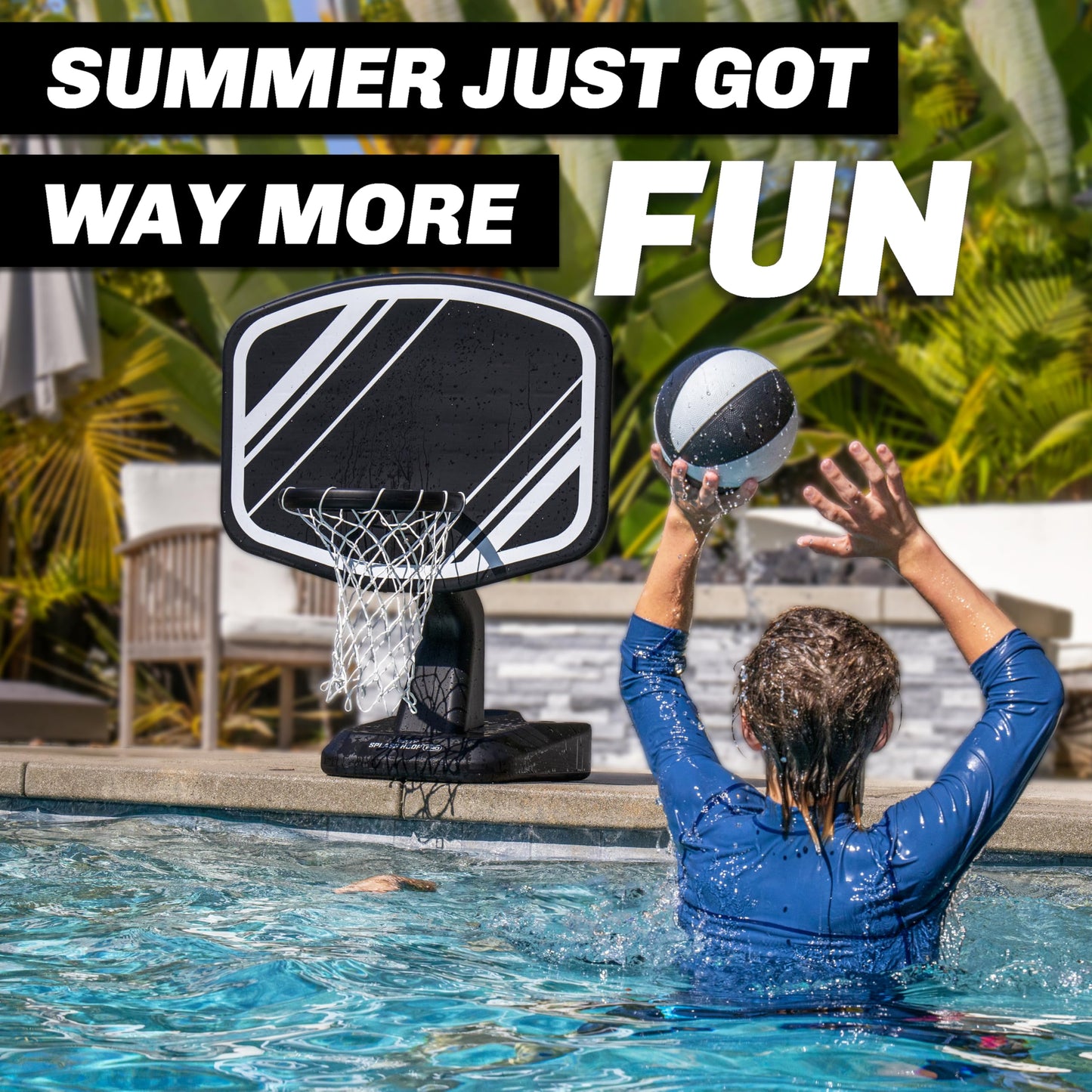 GoSports Splash Hoop PRO Pool Basketball Game