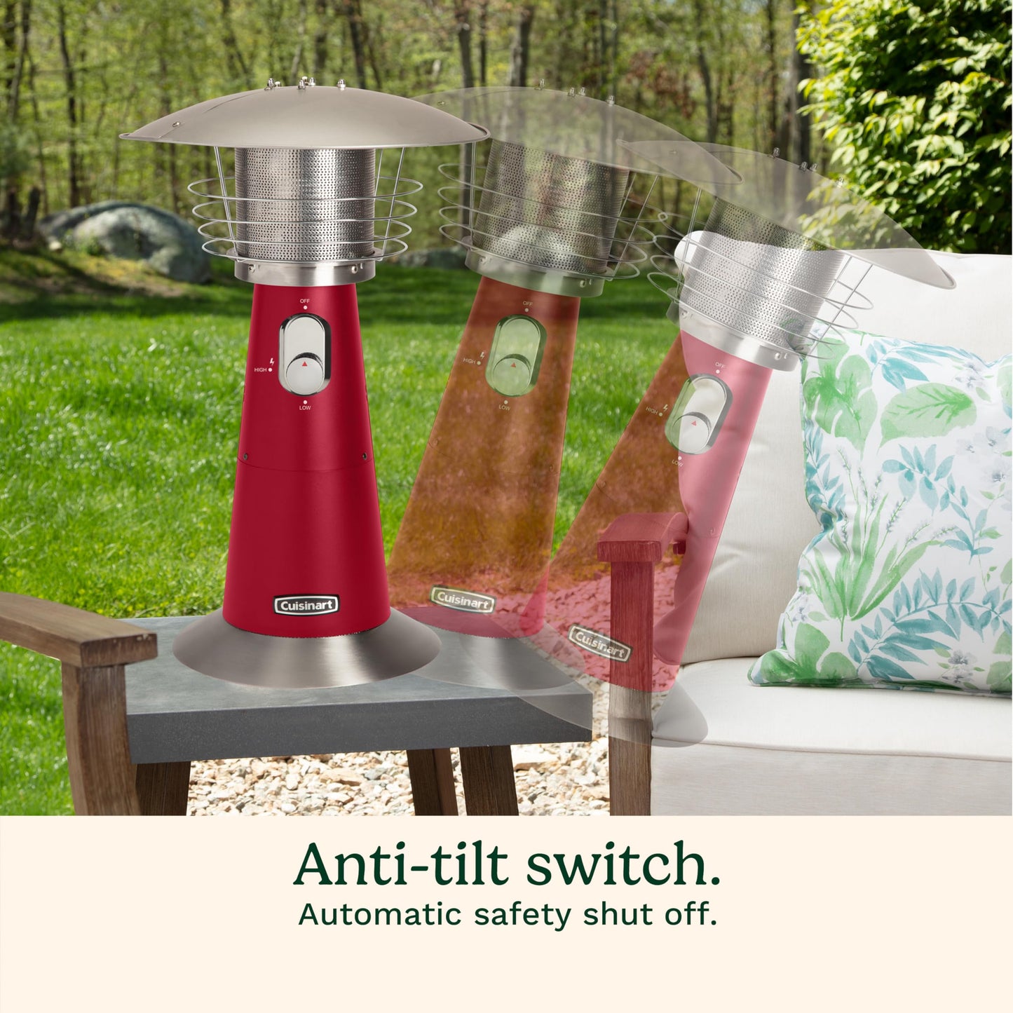 Cuisinart Tabletop Patio Heater – Black