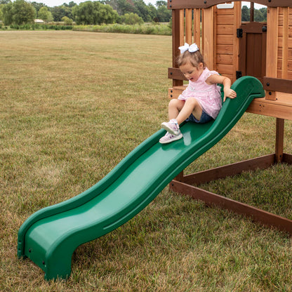 Backyard Discovery Echo Heights Cedar Kids Playhouse