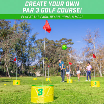 GoSports Yard Links Backyard Golf Game Set