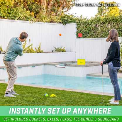 GoSports Yard Links Backyard Golf Game Set