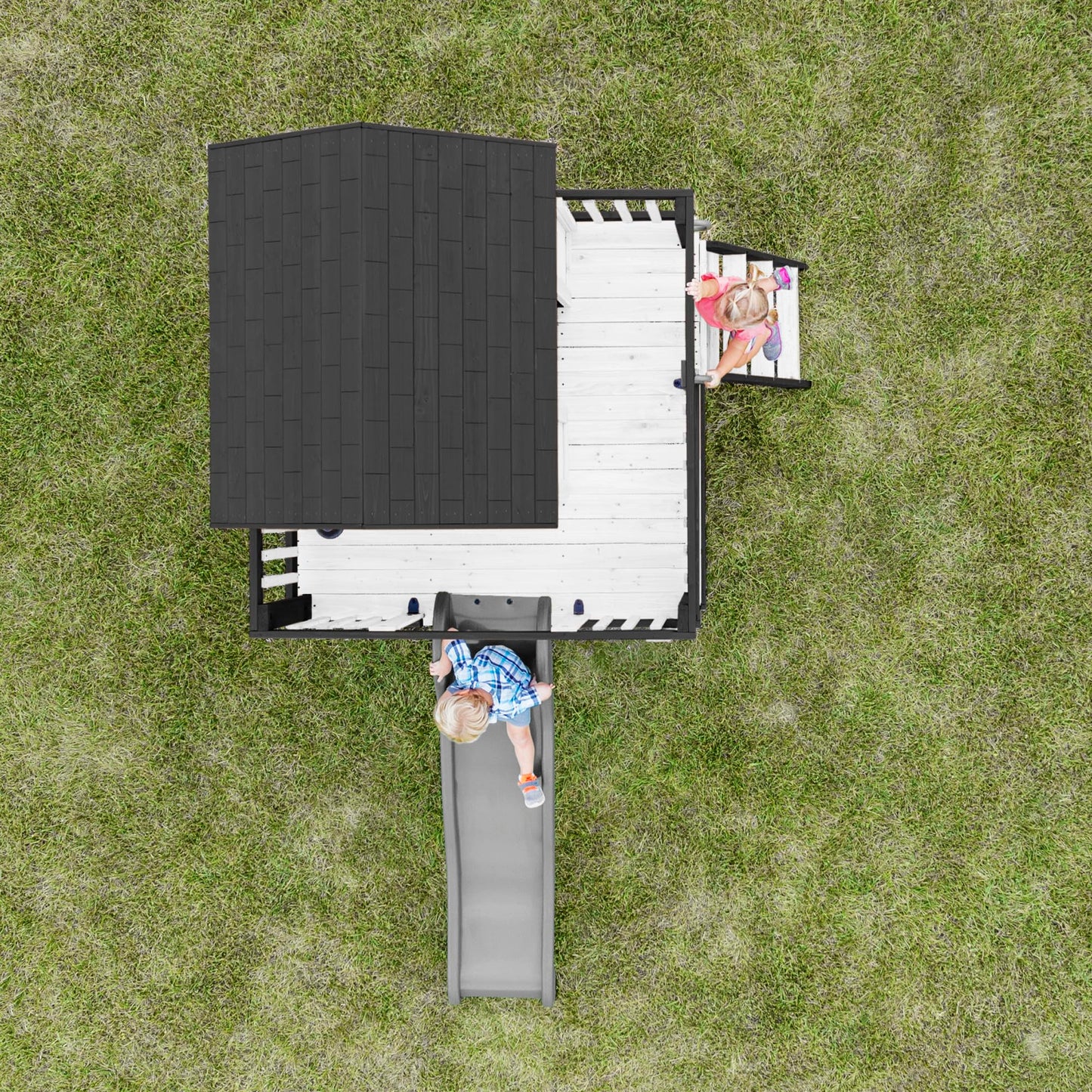 Backyard Discovery Echo Heights Cedar Kids Playhouse