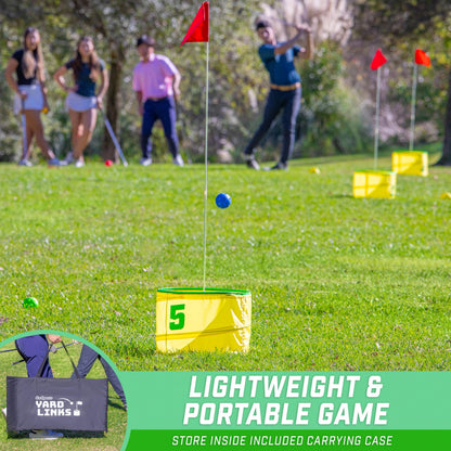 GoSports Yard Links Backyard Golf Game Set
