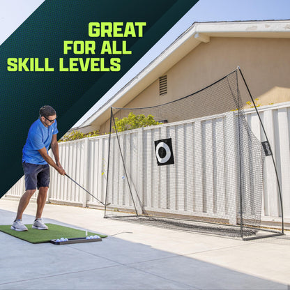 GoSports Golf Practice Hitting Net – 10' x 7'