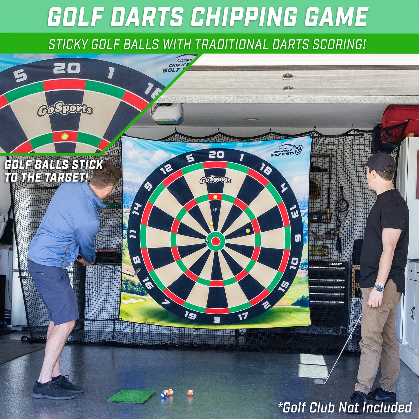GoSports Chip N' Stick Golf Darts Game