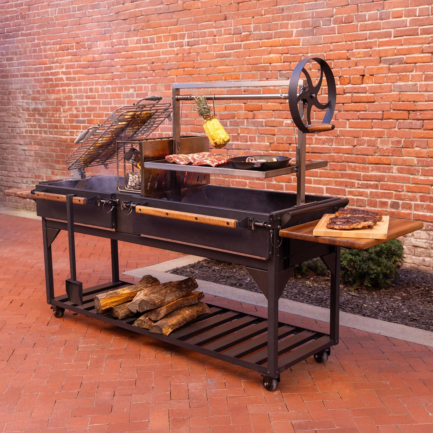 Backyard Discovery Argentine Santa Maria Heritage BBQ Grill