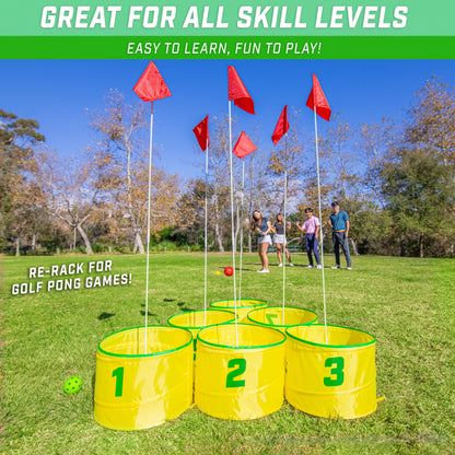 GoSports Yard Links Backyard Golf Game Set