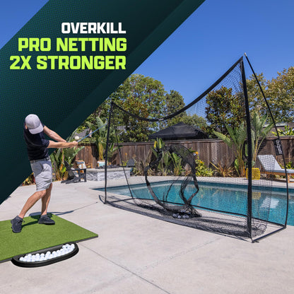 GoSports Golf Practice Hitting Net – 10' x 7'