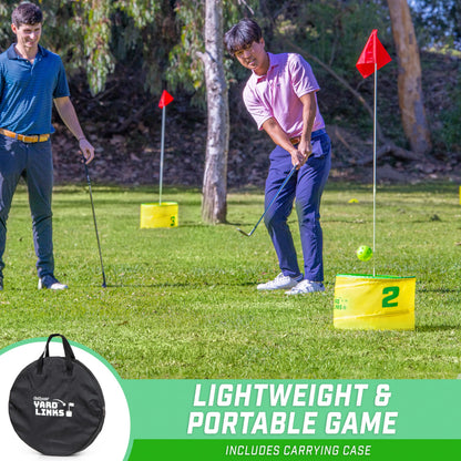 GoSports Yard Links Backyard Golf Game Set