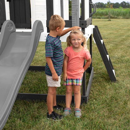Backyard Discovery Echo Heights Cedar Kids Playhouse