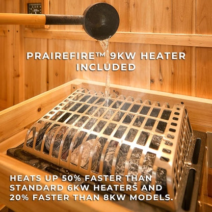 Backyard Discovery Paxton Cedar Barrel Sauna