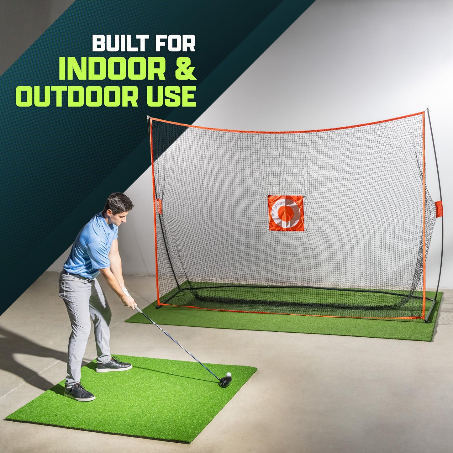 GoSports Golf Practice Hitting Net – 10' x 7'