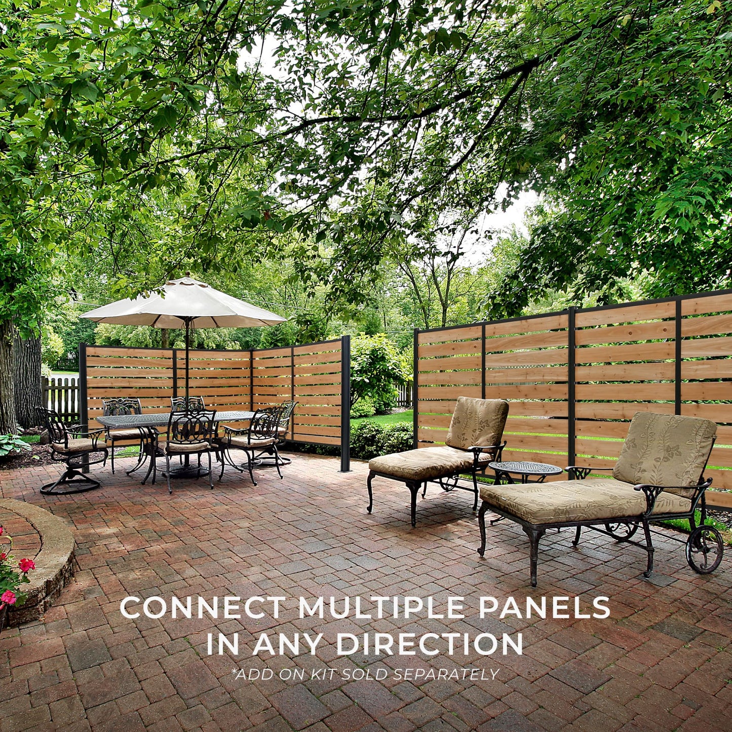 Backyard Discovery Cedar Outdoor Privacy Screen Kit