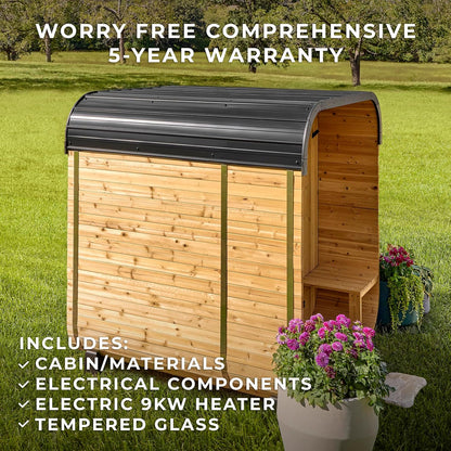 Backyard Discovery Lennon Cedar Cube Sauna