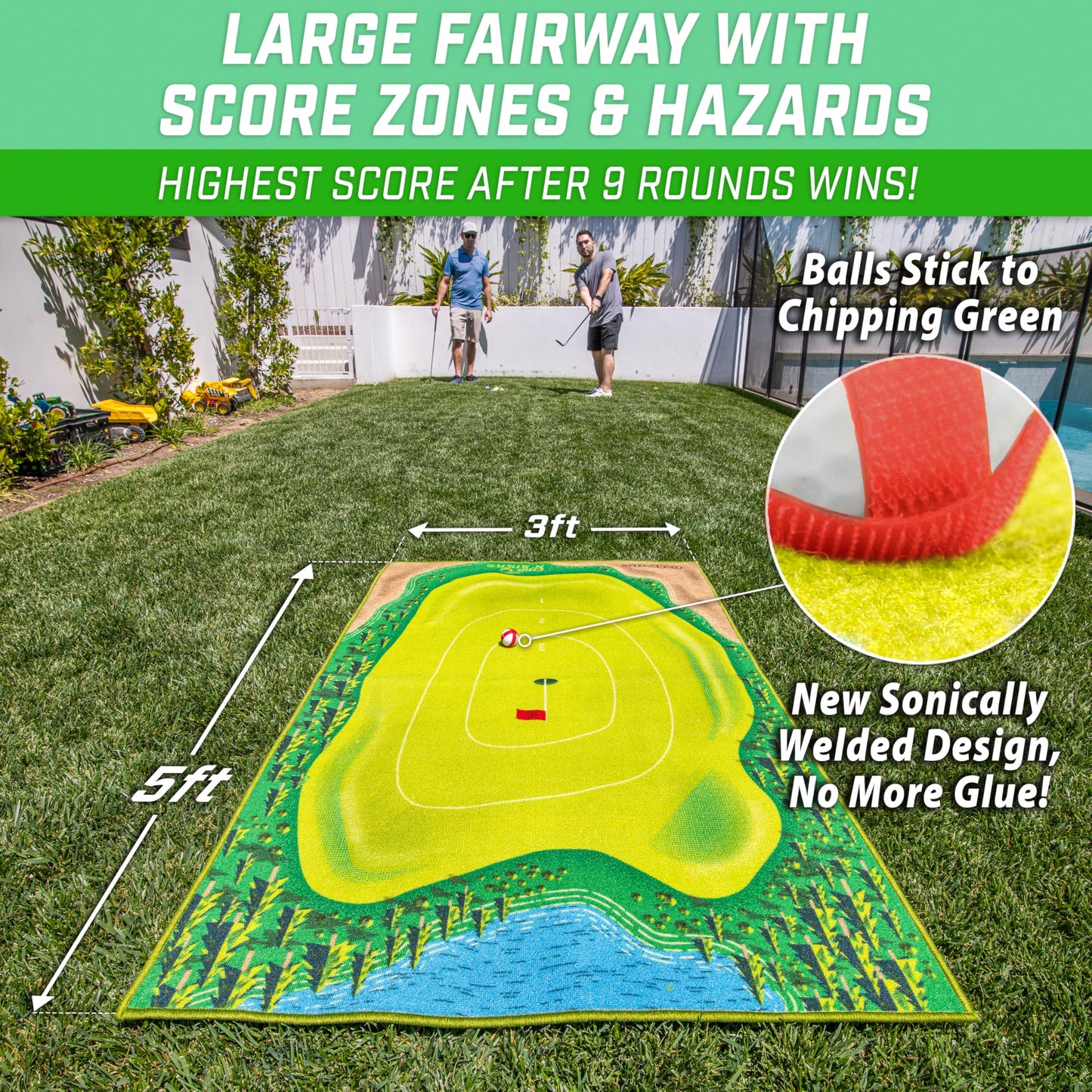GoSports Chip N' Stick Golf Darts Game