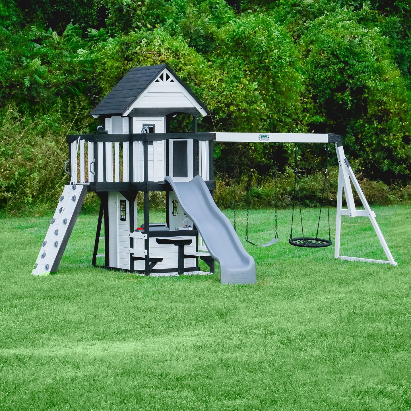 Backyard Discovery Canyon Creek Cedar Swing Set