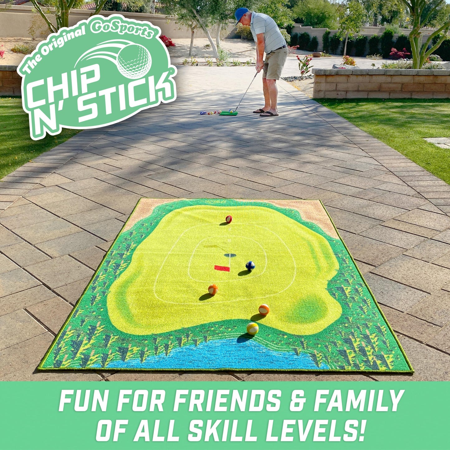 GoSports Chip N' Stick Golf Darts Game