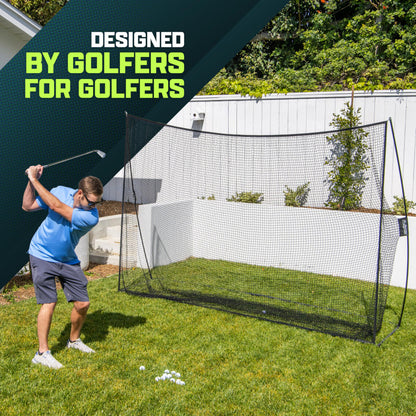 GoSports Golf Practice Hitting Net – 10' x 7'